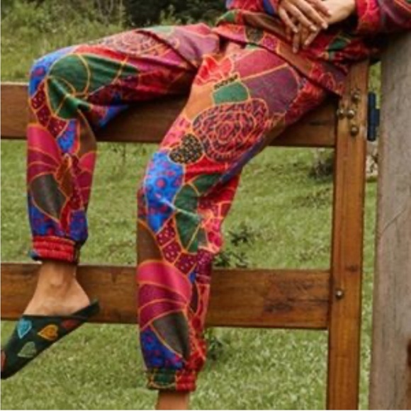 Farm Rio Hidden Animals Sweatpants Joggers XL NWT - Picture 1 of 6